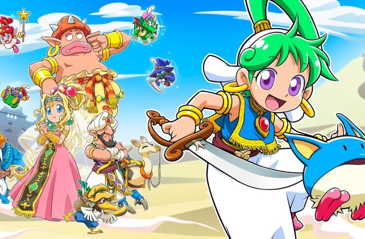 Wonder Boy Asha in Monster World : sortie sur PS4 et Switch Wonder Boy Asha in Monster World