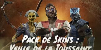 Mortal Kombat 11 Aftermath : sortie du Pack de Skins Veille de la Toussaint Mortal Kombat 11 Aftermath Veille de la Toussaint