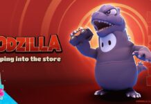 Fall Guys Ultimate Knockout : Godzilla débarque Fall Guys Godzilla