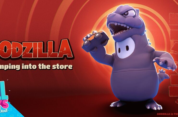 Fall Guys Ultimate Knockout : Godzilla débarque Fall Guys Godzilla
