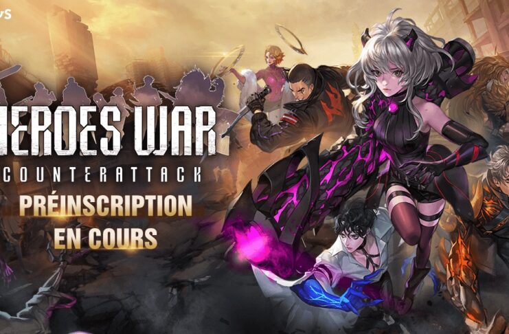 Heroes War Counterattack : le nouveau RPG de Com2uS Heroes War Counterattack