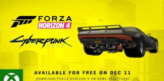Forza Horizon 4 : une apparition de Cyberpunk 2077 Forza Horizon 4 Cyberpunk 2077