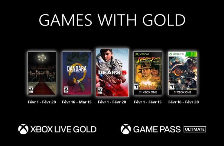 Games with Gold : les jeux du mois de Février 2021 Games with Gold Février 2021
