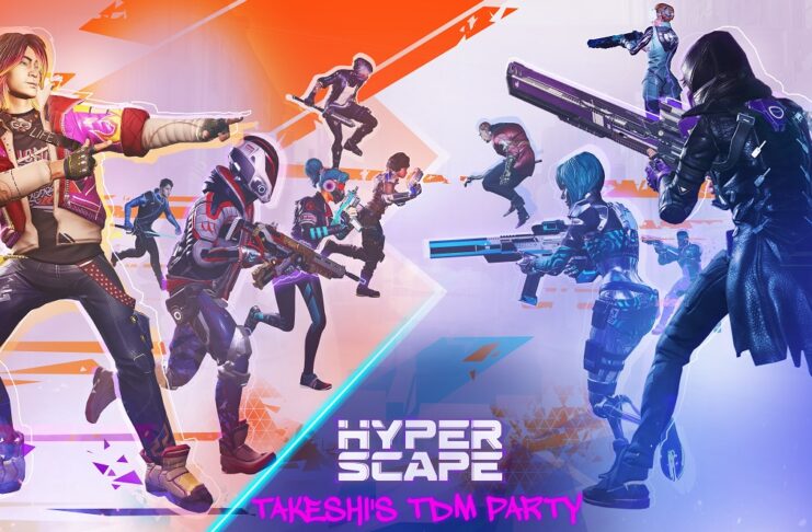Hyper Scape : lancement du Takeshi’s Team Deathmatch Party Takeshi's Team Deathmatch Party