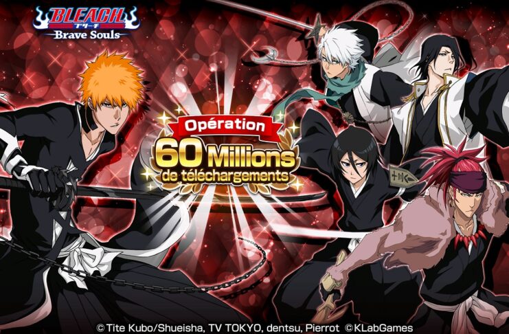 Bleach Brave Souls : la barre des 60 millions dépassée Bleach Brave Souls 60 Millions