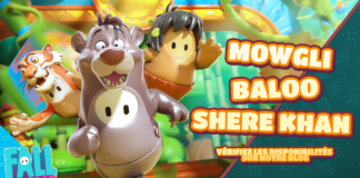 Fall Guys : le Livre de la Jungle débarque Fall Guys Livre de la Jungle