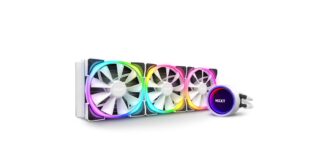 NZXT Kraken : un blanc mat élégant et des options RGB ! NZXT Kraken Blanc