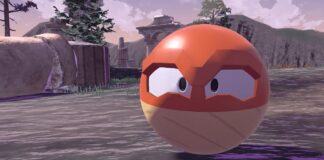 Légendes Pokémon Arceus : découvrez Voltorbe de Hisui Légendes Pokémon Arceus Voltorbe