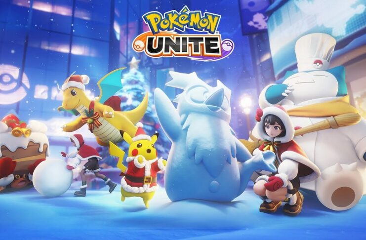 Pokémon UNITE : célébrez la saison des fêtes Pokémon UNITE fêtes