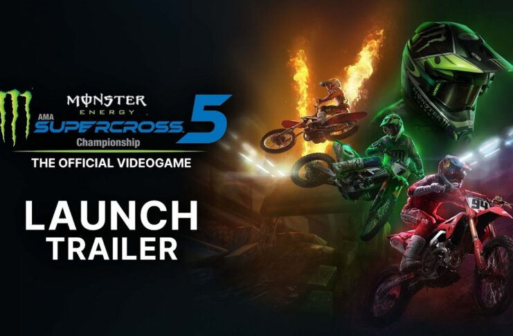 Monster Energy Supercross The Official Videogame 5 : le trailer de lancement Monster Energy Supercross 5
