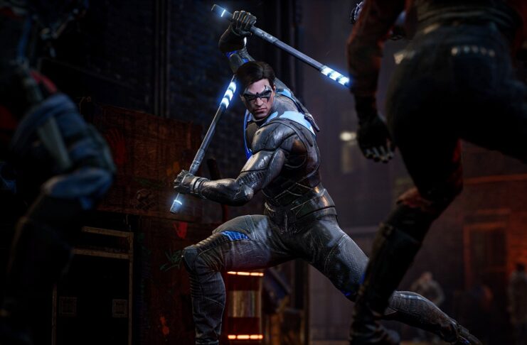 Gotham Knights : du gameplay pour Nightwing et Red Hood Gotham Knights Nightwing