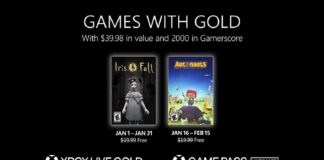 Games With Gold : les sorties de Janvier 2023 Games With Gold Janvier 2023