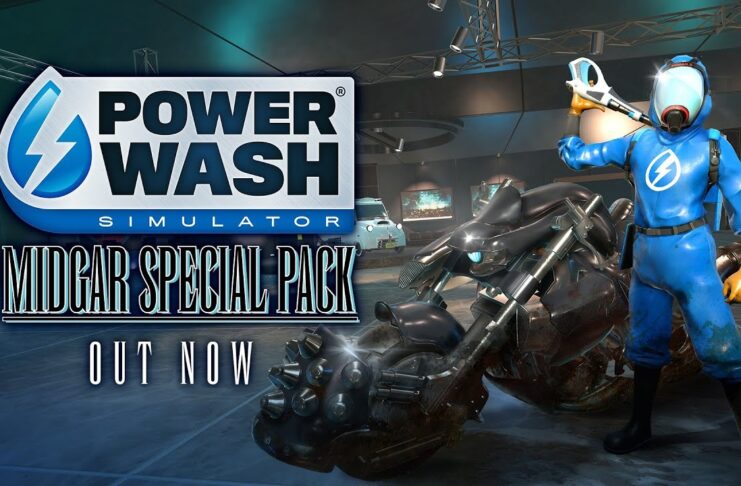 Powerwash Simulator : sortie du pack spécial Midgar Powerwash Simulator Midgar