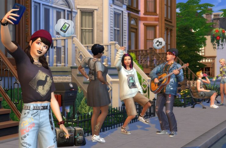 Les Sims 4 : les Kits Retour du Grunge et Coin Lecture débarquent Les Sims 4 Retour du Grunge