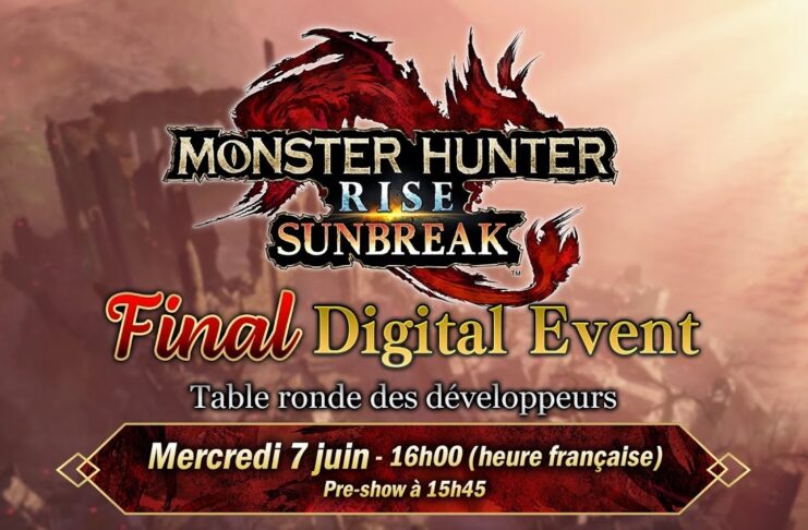 Monster Hunter Rise Sunbreak : le dernier Digital Event daté Monster Hunter Rise Sunbreak Digital Event