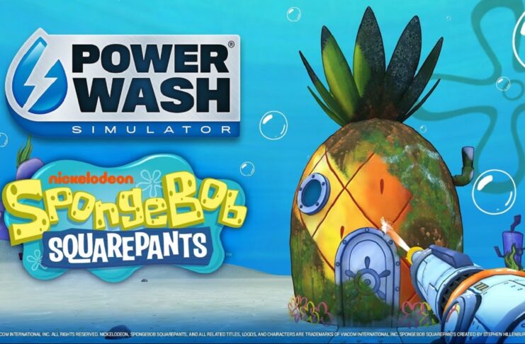 Powerwash Simulator : lancement du pack Bob l’éponge Powerwash Simulator Bob l'éponge