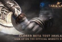 Tarisland : une bêta fermée annoncée par Level Infinite Tarisland
