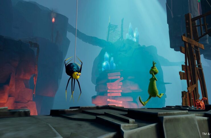 Le Grinch Les Aventures de Noël : un trailer de gameplay dévoilé Le Grinch Les Aventures de Noël Gameplay