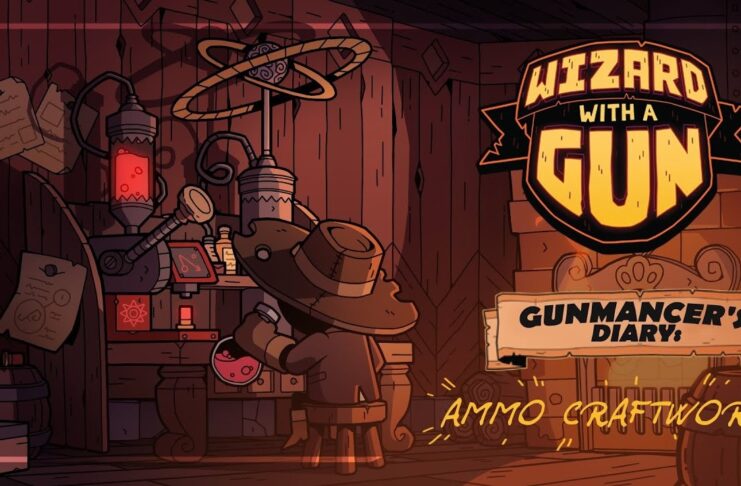 Wizard With A Gun : présentation du gameplay en vidéo Wizard With A Gun