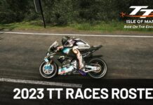 TT Isle of Man Ride on the Edge 3 : sortie du DLC 2023 TT Races Roster 2023 TT Races Roster